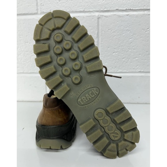 Ecco Track 25 Low Goretex GTX Brown‎ Leather Hiking Shoes Mens Size 41 US 7.5 main image 4